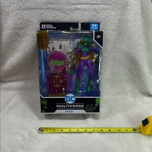 DC Multiverse Batgirl Action Figure - Vibrant Purple and Green